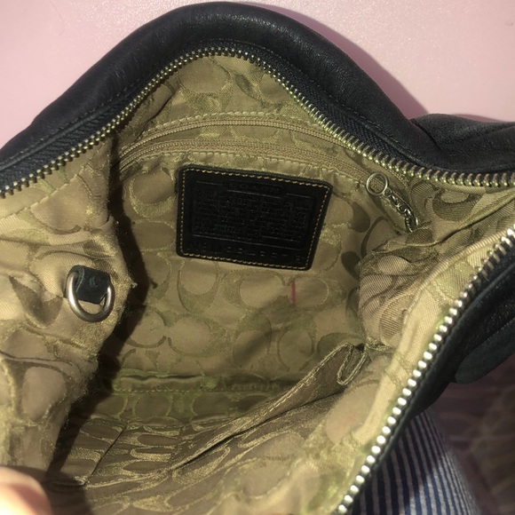 Leather coach messenger - Picture 6 of 8